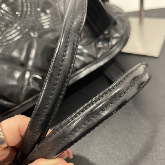 Chanel Matelasse Coco Mark Tote Bac Enamel Black CC (51177) - Picture 10 of 15